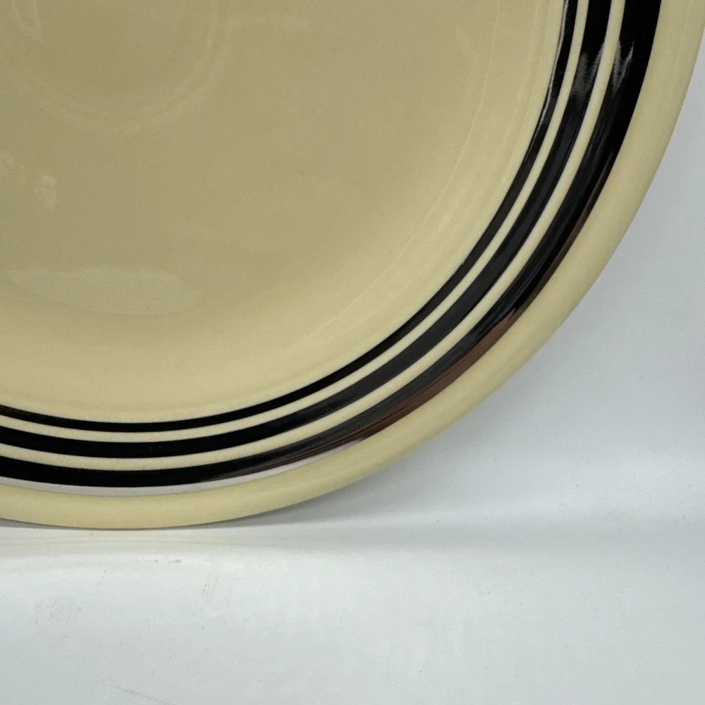 Fiestaware Platinum Stripe Dinner Plate Fiesta HLCCA 2018 Conference Exclusive